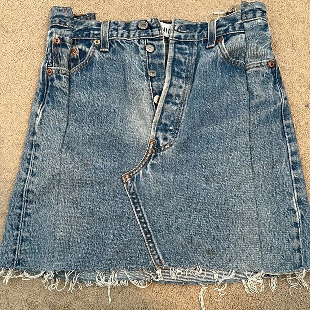 Eb Denim Denim skirt NWT XS